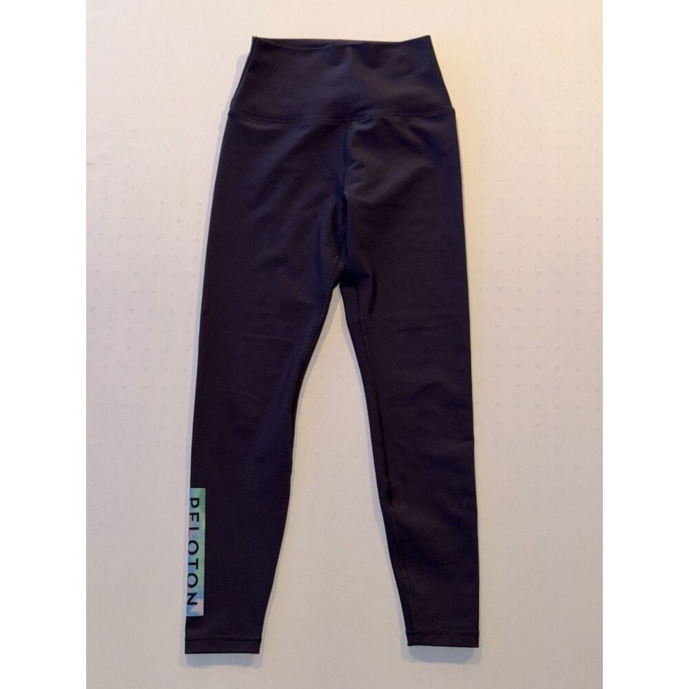 Peloton Gray Logo Leggings | Size Small